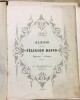 Album di Félicien David – 10 mélodies et 3 valses expressives – Partitions pour piano.. Félicien David