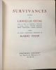 Survivances. FIUMI Lionello, TOZZI Mario