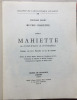 Mahiette &raquo; ou &laquo; Ch’chef-d’oeuvre de ch’l’eintailleux. Edouard DAVID