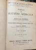 Pr&eacute;cis de Mati&egrave;re M&eacute;dicale - 1928. PLANCHON Louis Docteur