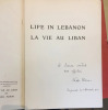 LA VIE AU LIBAN - LIFE IN LEBANON. AIDA MARINI