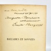 Ballades et sonnets. Émile Bergerat