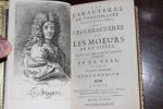 Les caractères ou les moeurs de ce siècle [suivi de] Suite des caractères de Théophraste et des pensées de Mr. Pascal.. Jean de La Bruyère, puis ...