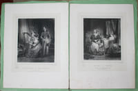 Album de douze sujets composés et lithographiés par A Devéria 1830 - avec autographe