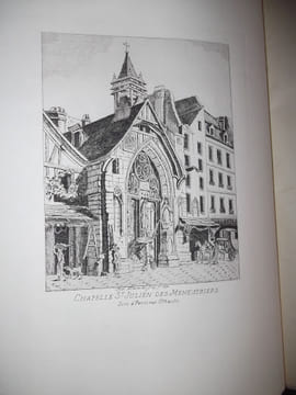 La chapelle Saint Julien des Ménestriers et les Ménestrels à Paris. Antoine Vidal