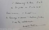 Lettre autographe signée à Lucien Gachon. Berthold-Mahn, Berthold Charles Désidé Mahn dit (1881-1975), peintre et illustrateur de renom.