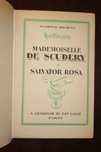 Mademoiselle de Scudéry & Salvator Rosa.