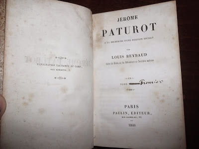 Jérôme Paturot à la recherche d'une position sociale.