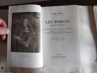 Les Borgia - famille étrange.