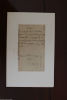 Lettre autographe sign&eacute;e. Augier Emile (1820-1889), po&egrave;te, dramaturge.