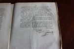 Autographe - Circulaire n°1315 concernant la Marque d'or et d'argent. Hourier-Eloy Charles-Antoine (1753-1849), député régicide, un des premiers ...
