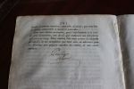 Autographe - Circulaire n°1322 concernant les cartes à jouer. Paul-Eleonore Poujaud de Nanclas (1728-1814?), directeur département de la régie des ...