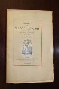 Histoire de Manon Lescaut.