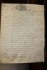 Important document manuscrit daté de 1736, 24p, sur Saint-Germain-en-Laye. André-Georges Legrand (1665-ap.1736), seigneur des Alluets, conseiller du ...