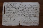 Lettre signée - signature autographe (Château de la Bretesche 1590-1591, Loire-Atlantique, Nantes, Guerre de la Ligne, Henri IV). Henry [Henri] de ...