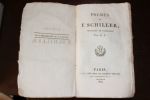 Poésies de F. Schiller, traduites de l'allemand.. Friedrich von Schiller, Camille Jordan