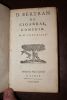 D. Bertran de Cigarral, comédie.. Thomas Corneille,