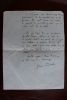 Lettre autographe sign&eacute;e. Pincherle Marc (1888-1974), musicologue, critique musical.
