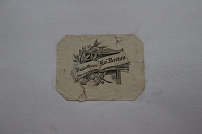 Ex-libris.