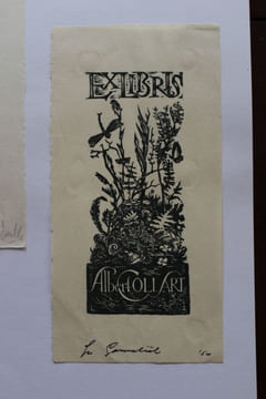 Ex-libris.. Albert Collart (propriétaire), Ex-libris.
