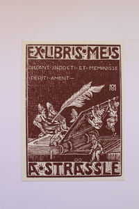 Ex-libris.