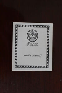 Ex-libris.