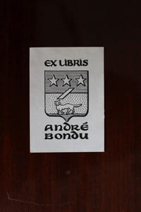 Ex-libris.