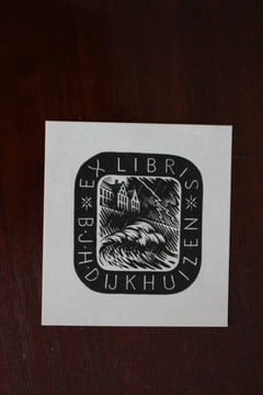 Ex-libris.. B J H Dijkhuizen (propriétaire), Ex-libris.