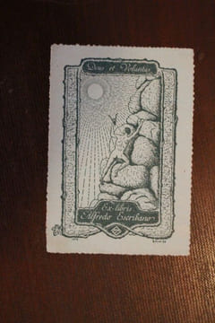 Ex-libris.. Alfredo Escribano (propriétaire), Ex-libris.