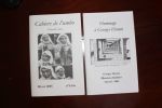 Cahiers de l'umbo (nouvelle série) -revue.-  N°6 bis, hiver 2005, tiré à 120 exemplaires. [44]p. Bien complet du supplément : Hommage à Georges ...