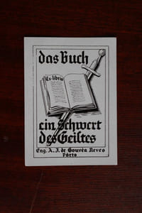  Ex-libris.