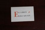  Ex-libris.. Erno Kraus (propriétaire), Ex-libris.