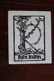  Ex-libris.. Rita Kuhn (propri&eacute;taire), Ex-libris.