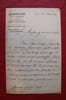 Lettre autographe sign&eacute;e &agrave; Aur&eacute;lien Scholl. Pierre de Castelnau, journaliste