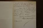 Lettre autographe signée à Aurélien Scholl. Pierre Decourcelle (1856-1926), romancier, dramaturge.