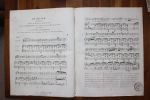 Le baiser, romance - Partition gravée pour piano ou harpe.. Henri Herdlizka [musique] ; Monsieur de Rougemont [texte], 