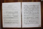 Cendrillon, romance - Partition gravée pour piano ou harpe.. Nicolas Isouard dit Nicolo [musique] ; M. Etienne [texte], 