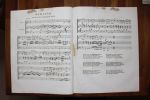 Romance - Partition gravée pour piano ou harpe.. Franz Beck [musique] ; M Mus [texte], 