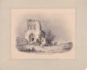 Dessin romantique à l'encre de chine.. François-Alexandre Pernot (1793-1865), 