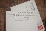 Lettre autographe signée. Jean Valmy Baysse (1874-1962), écrivain.