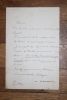 Lettre autographe signée. Auguste Vavasseur (1823-1905), avocat, maire du 2e arrondissement de Paris.