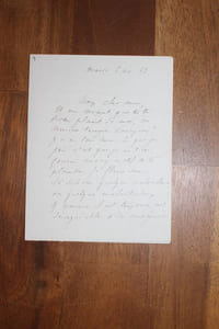 Lettre autographe signée à Aurélien Scholl