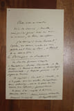 Lettre autographe sign&eacute;e &agrave; Aur&eacute;li.... Edmond Lepelletier (1846-1913), journa...