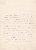 Lettre autographe signée. Henry Bidou (1873-1943), écrivain.