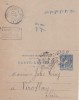 Lettre autographe signée. Berville (fin XIXe-début XXe), acteur débutant aux Batignolles.