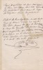 Chanson autographe signée. Louis-François Nicolaïe dit Clairville (1811-1879), comédien, poète, chansonnier.