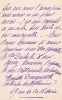 Lettre autographe signée. Henriette Dangeville (fin XIXe-début XXe), actrice (à ne pas confondre avec l'alpiniste).
