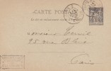 Lettre autographe signée . Jane Maria Gianini, actrice active au Palais-Royal vers 1900.
