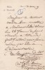 Lettre autographe signée . Guillemin (mort en 1840), acteur, régisseur du Vaudeville. 
