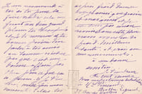 Lettre autographe signée 